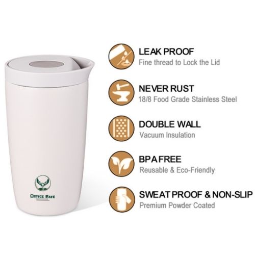 Leakproof Insulated Coffee Cup