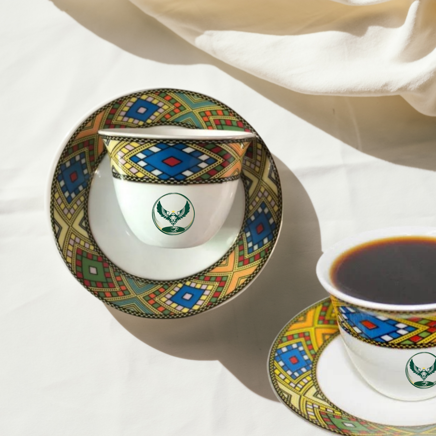 Coffee Espresso Cups & Saucer Sets