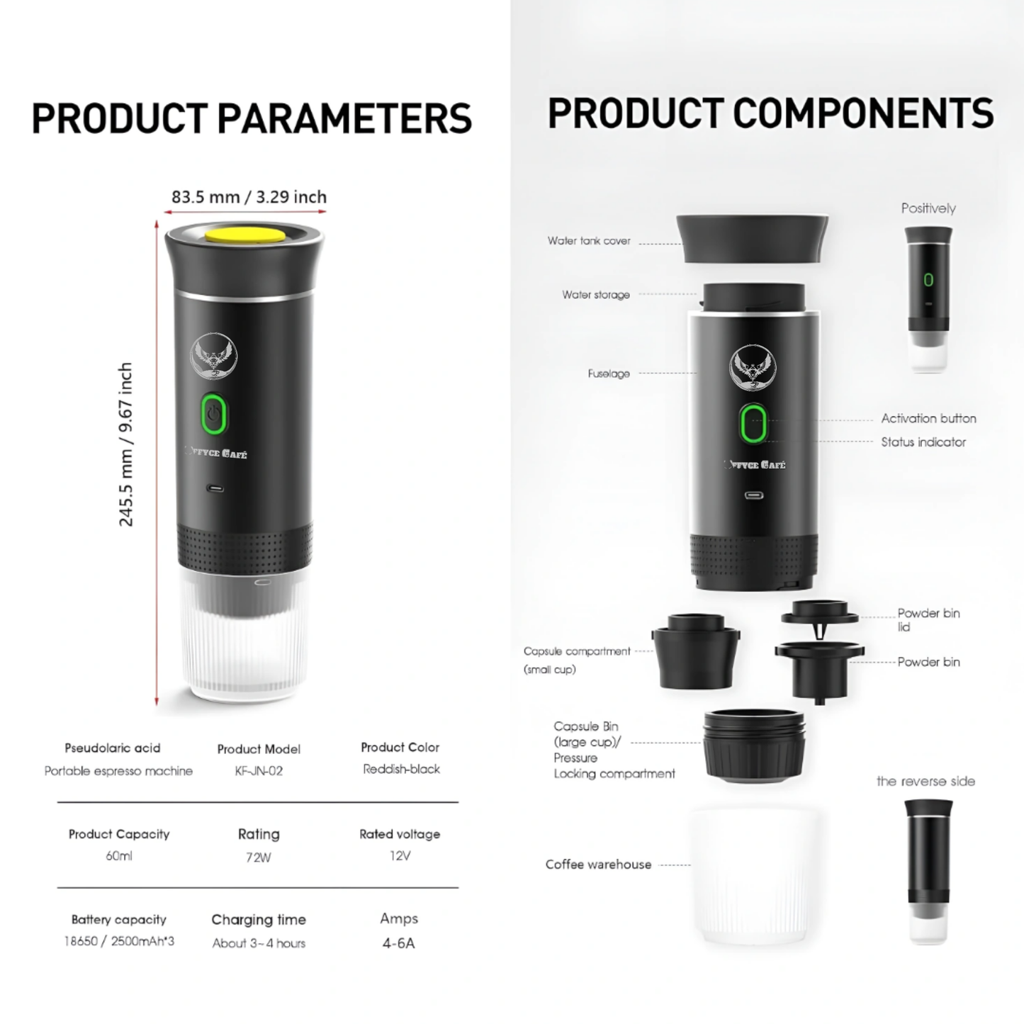 Electric Espresso Machine (White)